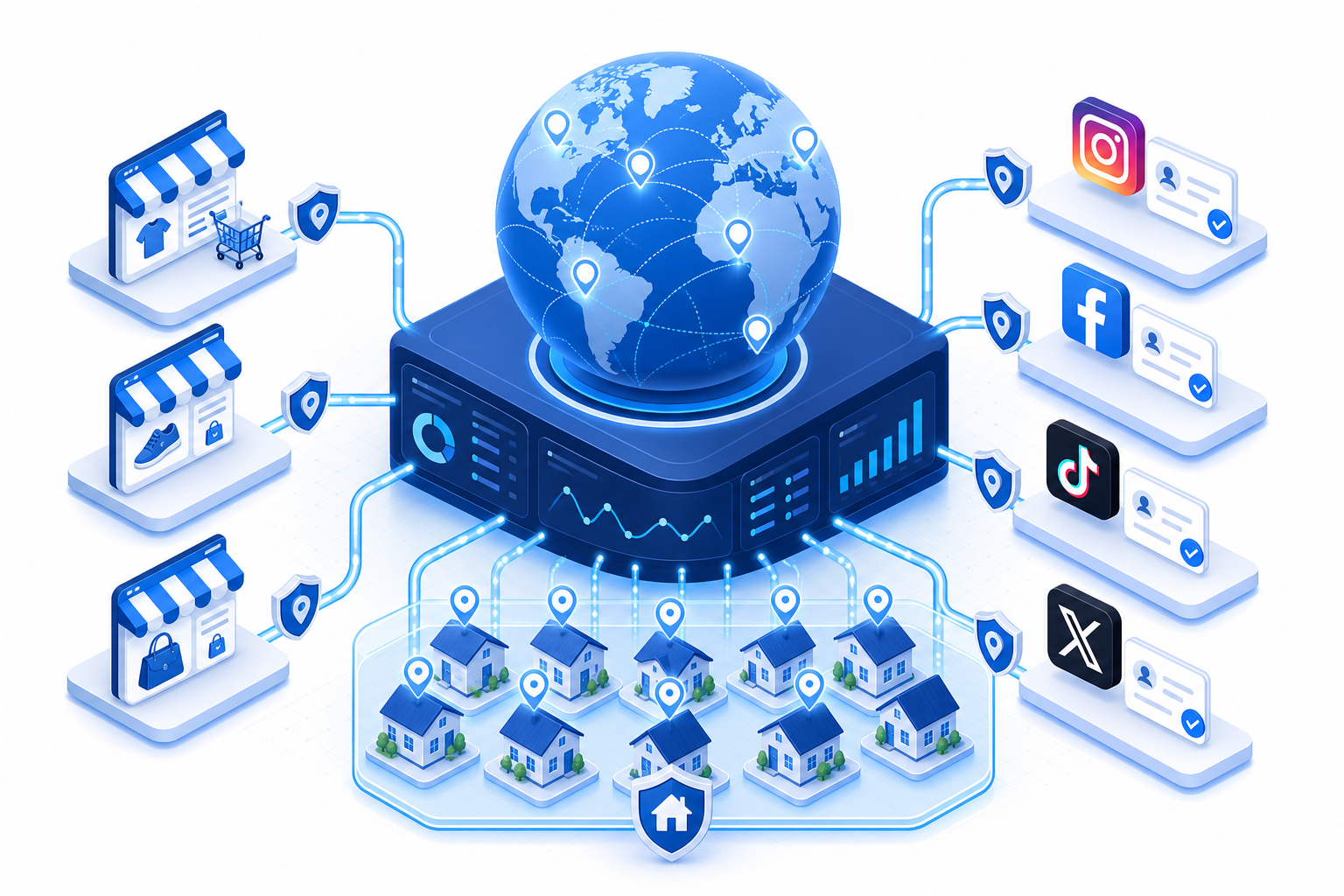 RoxyIP proxy network